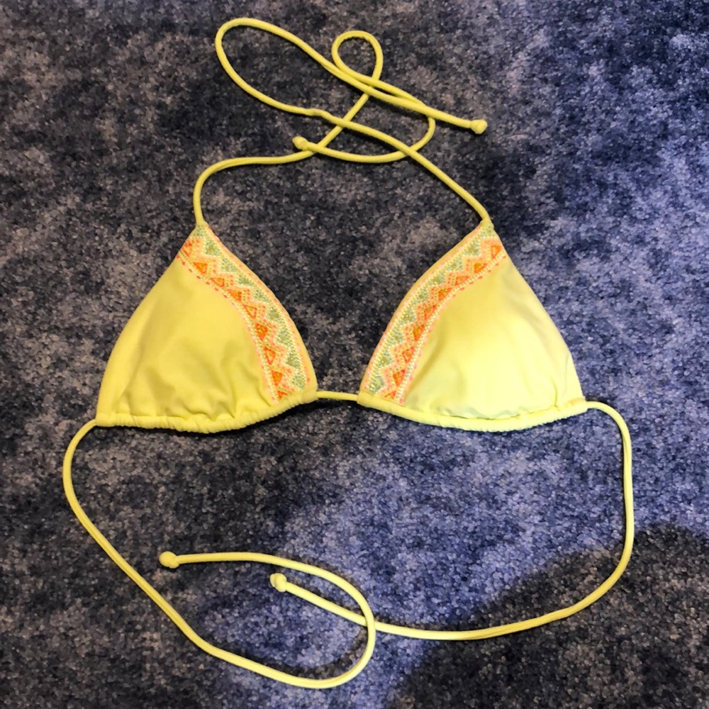 Green American Eagle Bikini Top